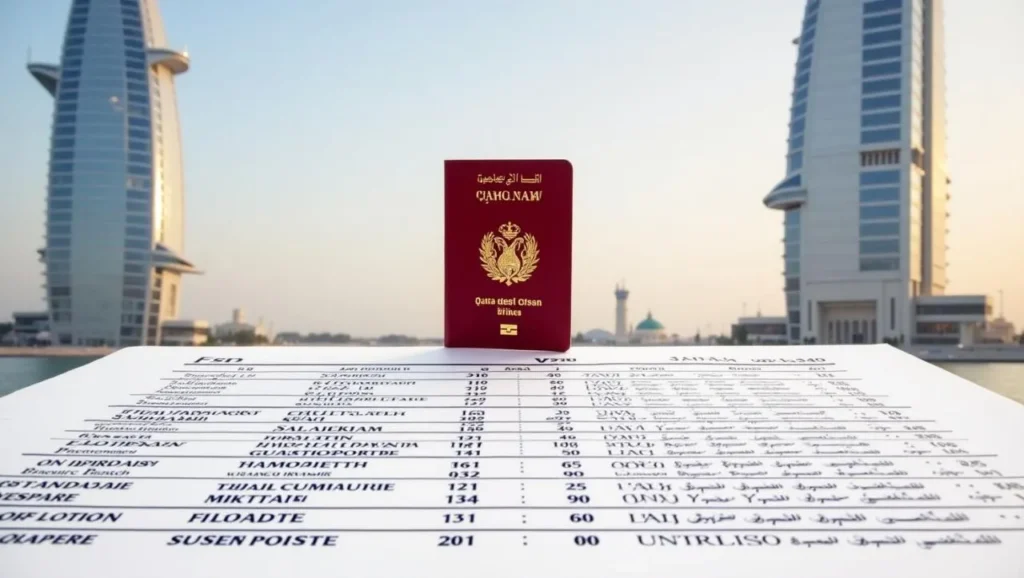 Qatar Visa Price