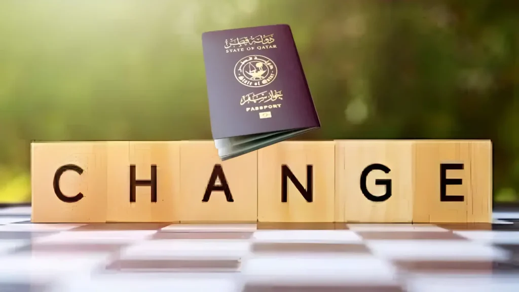 Change Passport Details on Qatar ID