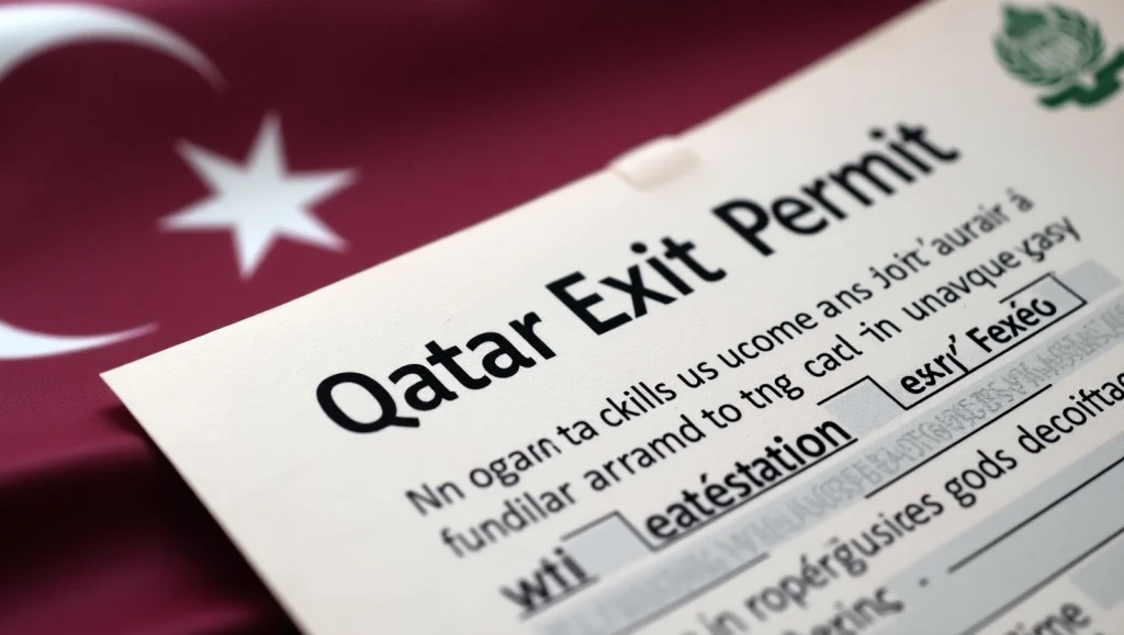 Qatar Exit Permit